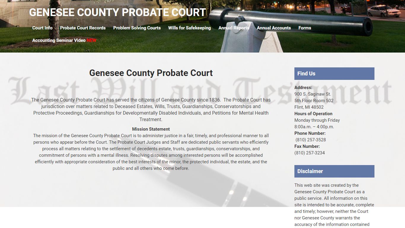 Genesee County Probate Court